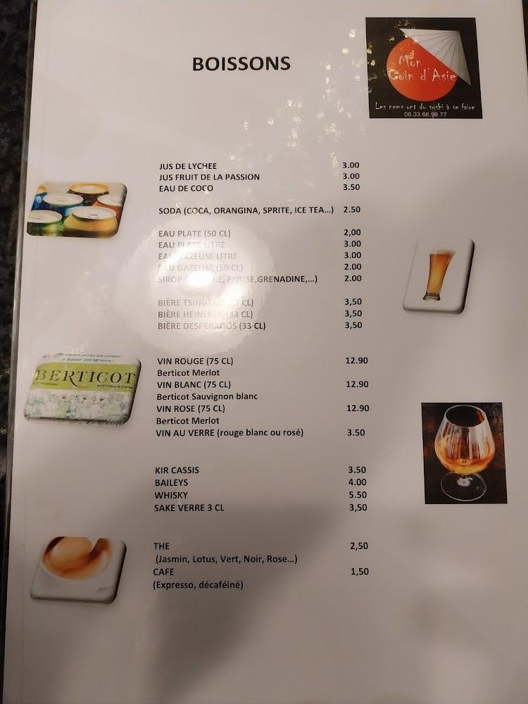 Mon Coin d'Asie - Les nems ont du sushi à se faire... - Menu Image 1